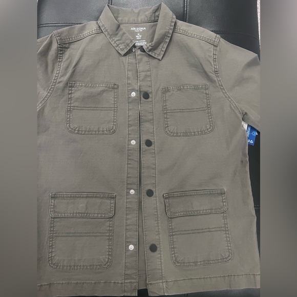 Arizona Jean Co Seaweed Color Jacket Boys Size 10/12 - Picture 3 of 6